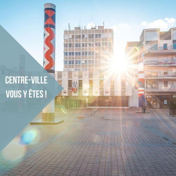 Le Bertrand • Le Raffinement En Coeur De Ville Chateauroux Exterior photo